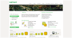 Desktop Screenshot of cob-led.com